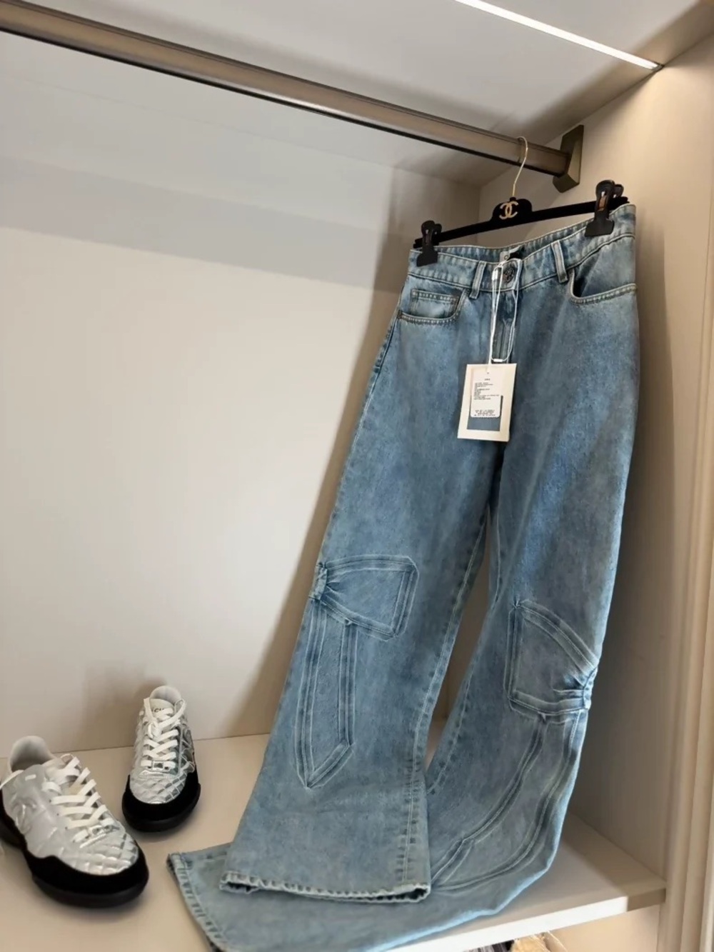 Chanel Ribbon Jeans - Picture 3 of 3